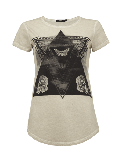 Tigha T-Shirt mit Print Offwhite 1