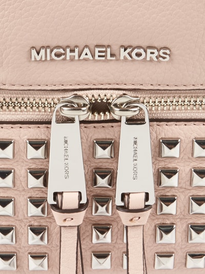 MICHAEL Michael Kors Rucksack aus Leder mit Nietenbesatz Hellrosa 2