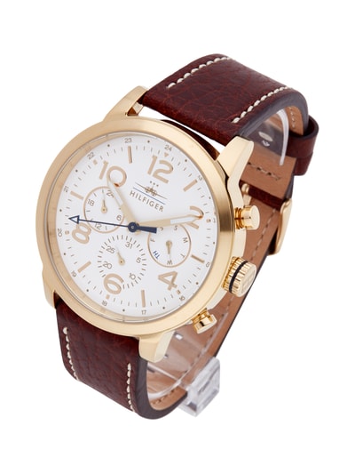 Tommy Hilfiger Uhr aus Edelstahl mit Multifunktion Gold 6