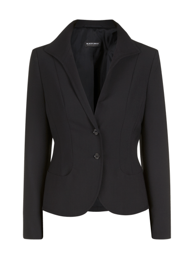 BLACKY DRESS 2-Knopf-Blazer mit Stehkragen  Black 1