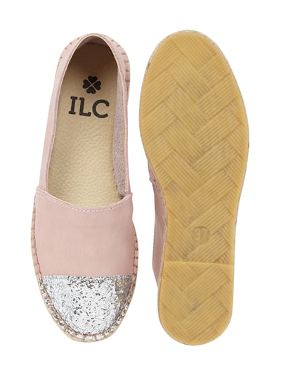 ILC Espadrilles aus Leder Rose 6