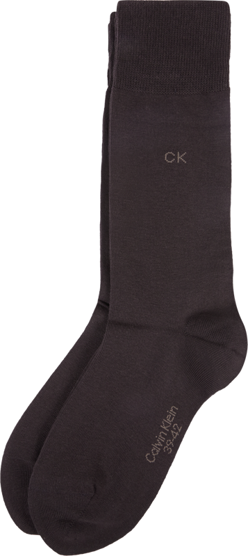 CK Calvin Klein Socken mit Logo-Stickerei im 2er-Pack Mittelgrau Melange 5