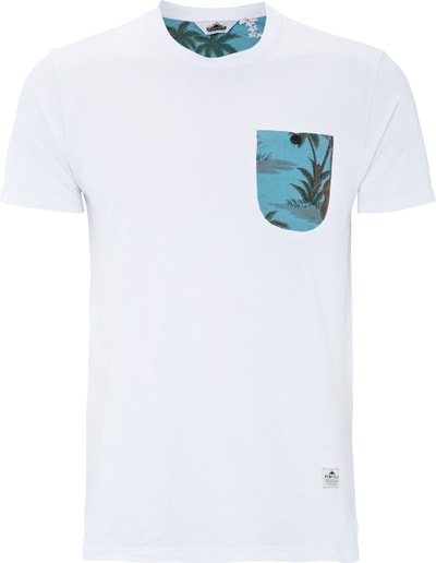 Penfield T-Shirt mit Kontrast-Brusttasche Weiß 5
