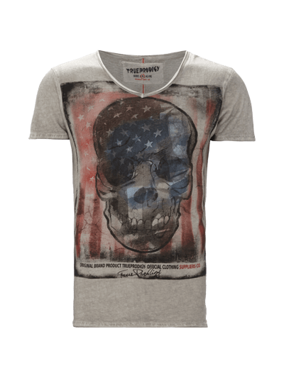 True Prodigy T-Shirt mit Print Dunkelgrau 1