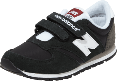 New Balance Sneaker aus Veloursleder mit Klettverschluss Black 5