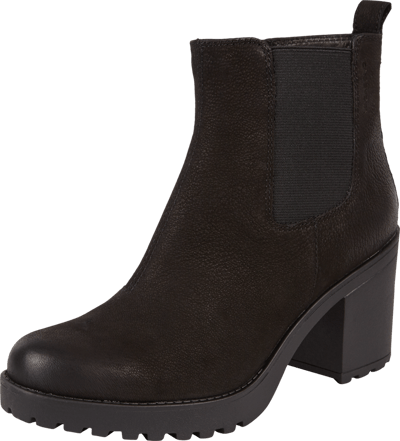 Vagabond Booties aus Leder Black 5