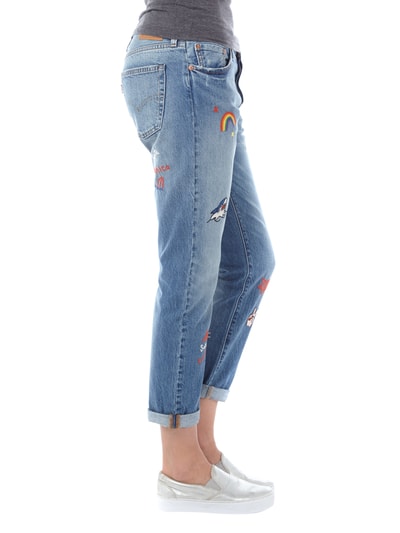 Levi's® 300 501 ® CT Tapered Fit 5-Pocket-Jeans im Light Used Look Jeansblau Melange 6