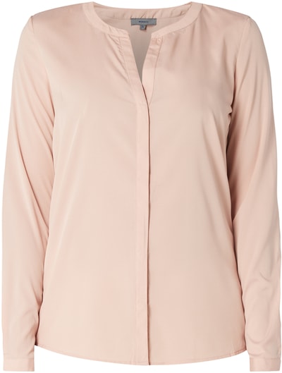 Montego Bluse aus fließendem Material Rose 5