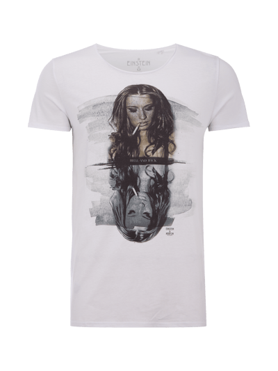 Svane Derfra riffel Einstein & Newton T-Shirt mit Foto-Print (weiß) online kaufen