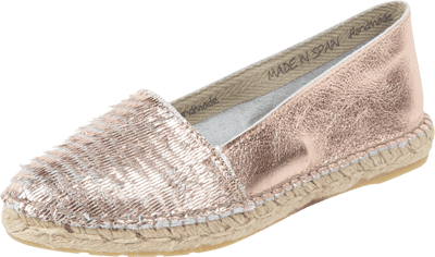 Buffalo Espadrilles in Metallicoptik Rose 6