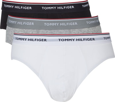 Tommy Hilfiger Slip im 3er-Pack Silber Melange 6