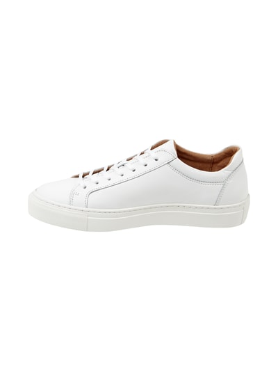 Selected Femme Sneaker aus Leder mit Gummisohle Weiss 3