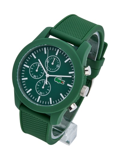 Lacoste Chronograph mit Armband aus Silikon Gruen 8