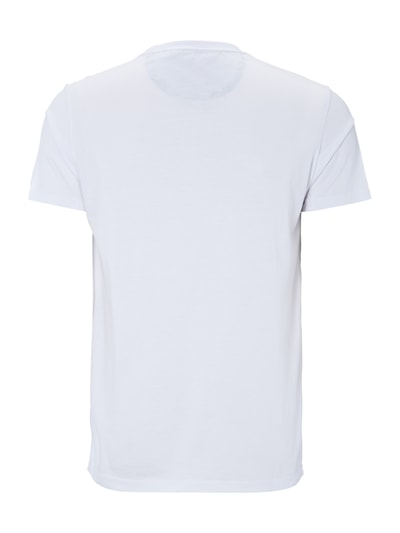 Penfield T-Shirt mit Kontrast-Brusttasche Weiß 3