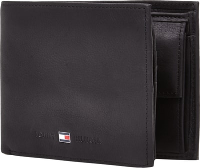 Tommy Hilfiger Geldbörse aus Leder Black 6