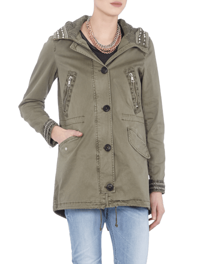 Blonde No. 8 Parka mit Nietenbesatz (khaki) online kaufen 