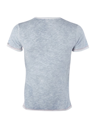 Key Largo T-Shirt mit Vintage-Print Bleu 4