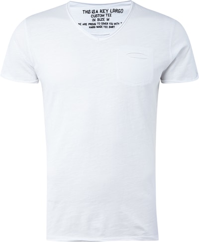 Key Largo T-Shirt aus Baumwolle Weiss 4