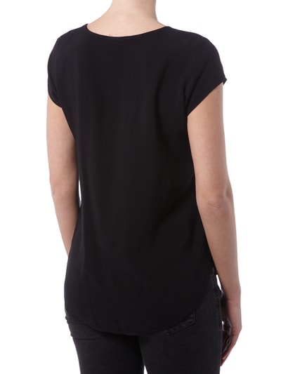 Vero Moda Blusenshirt aus reiner Viskose Black 4