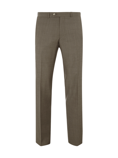 HECHTER PARIS Business Hose aus reiner Schurwolle Beige 1