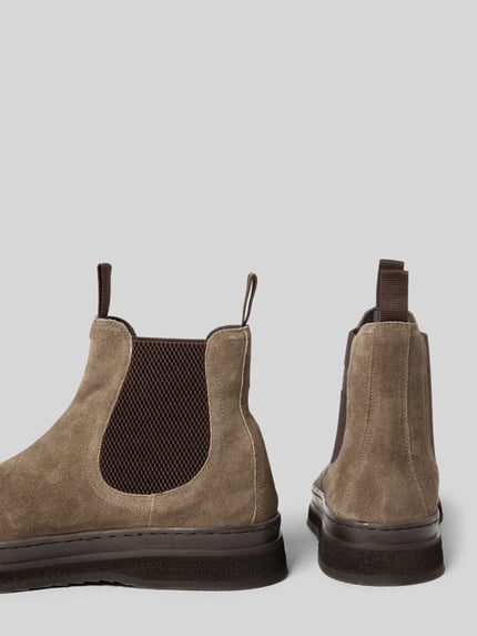 GANT Chelsea Boots mit Label-Detail Modell 'Blistown' Beige 2