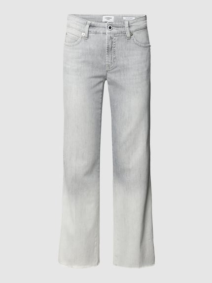 CAMBIO Relaxed Fit Jeans mit Stretch-Anteil Hellgrau 2