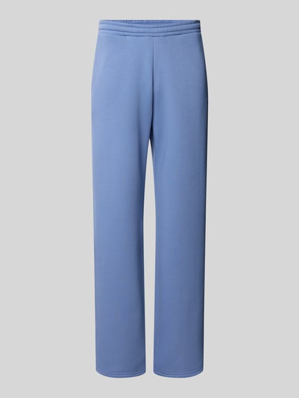 REVIEW Loose fit sweatpants met zijzakken Rookblauw - 2