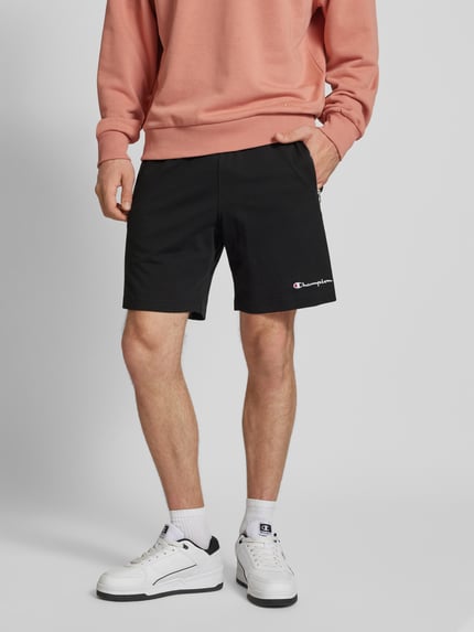 Champion Relaxed Fit Bermudas mit Reißverschlusstaschen Black 4