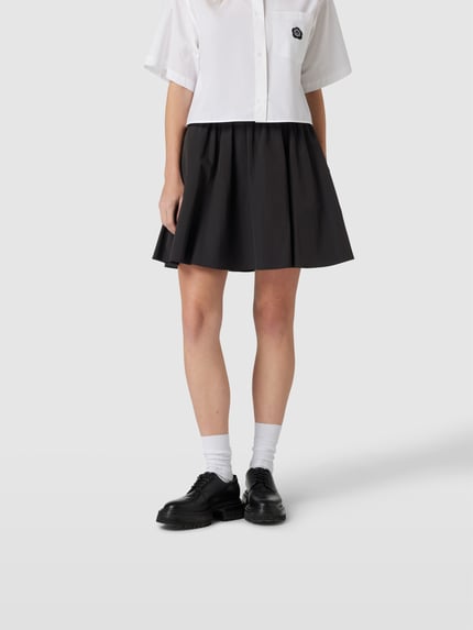 Kenzo minirok met elastische band Zwart - 4
