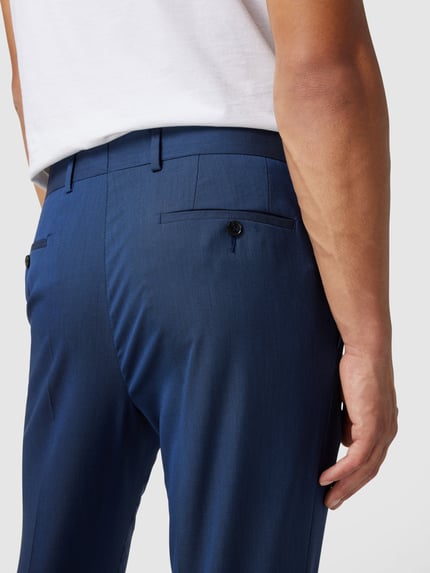 s.Oliver BLACK LABEL Business-Hose mit Webmuster Royal 3