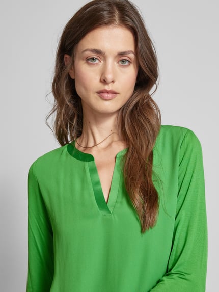 COMMA T-Shirt mit 3/4-Arm Gruen 3
