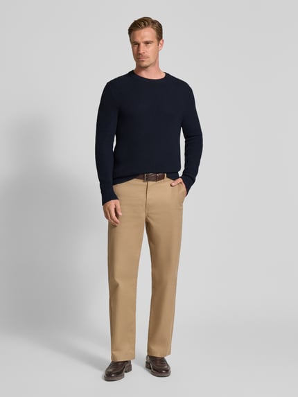 MCNEAL Strickpullover mit Rundhalsausschnitt Marine 1