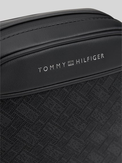 Tommy Hilfiger Umhängetasche mit Label-Schriftzug Modell 'MODERN MONOGRAM MINI' BLACK 3