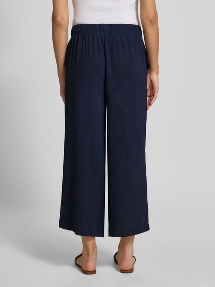 Christian Berg Woman Culotte mit Kordelzug und Eingrifftaschen Dunkelblau 5