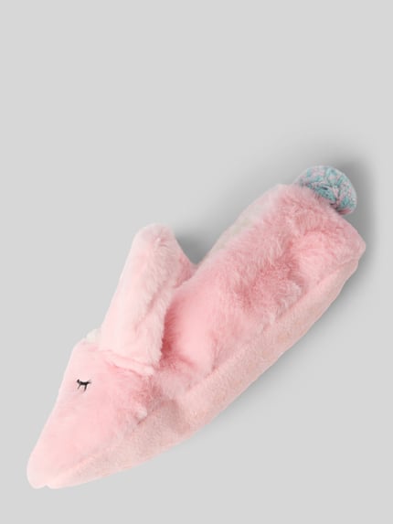 CAPELLI NEW YORK Huisschoenen van imitatiebont met antislipzool Rosé - 1