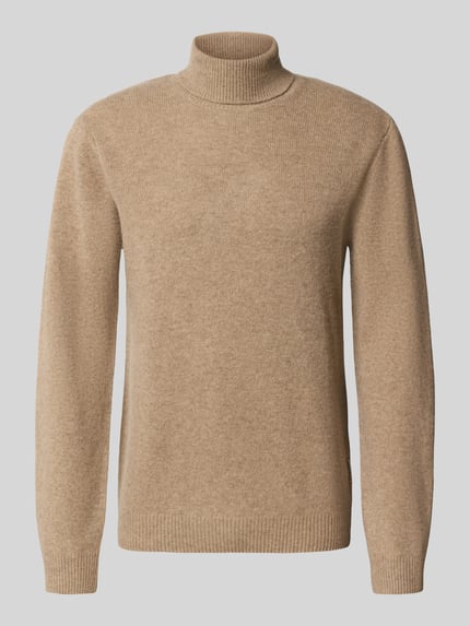 Strickpullover mit Rollkragen Shop The Look MANNEQUINE
