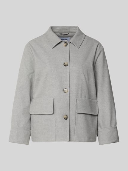 Regular Fit Blazer mit Pattentaschen Shop The Look MANNEQUINE