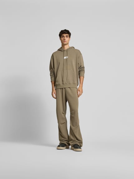 MM6 Maison Margiela Sweatbroek met elastische band Beige - 1