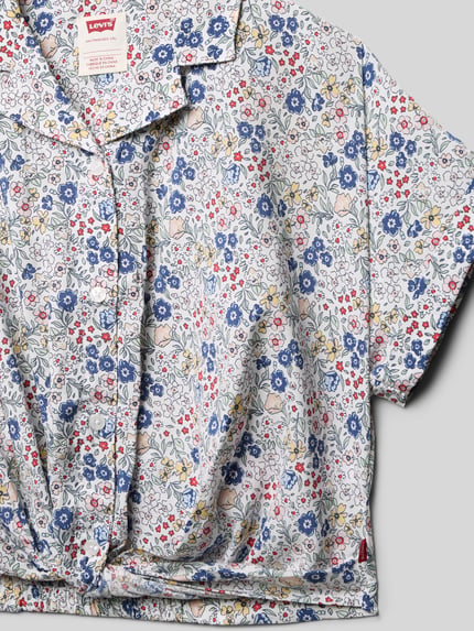 Levi’s® Kids Regular fit overhemdblouse met knoopdetail Wit - 2