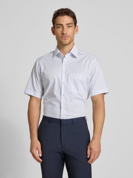 ETERNA regular fit zakelijk hemd met kentkraag Lichtblauw - 4