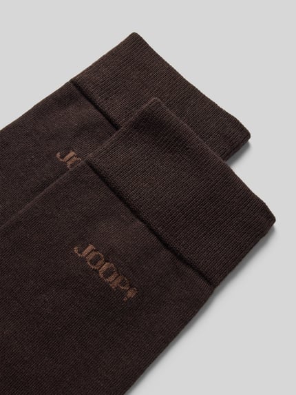 JOOP! COLLECTION Sokken met labelprint Donkerbruin - 2