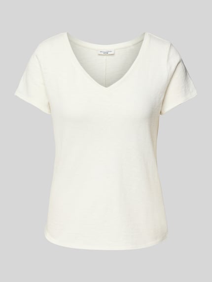 Marc O'Polo DENIM Regular Fit T-Shirt aus reiner Baumwolle Offwhite 2