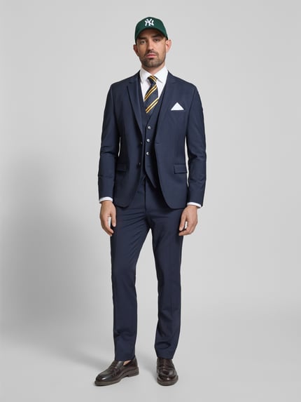 BOSS Koszula o kroju slim fit z bardzo długim rękawem Biały 1