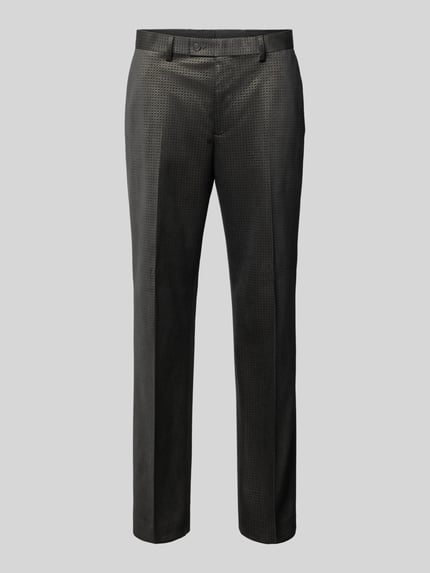 Anzughose mit Bügelfalten und Eingrifftaschen Shop The Look MANNEQUINE