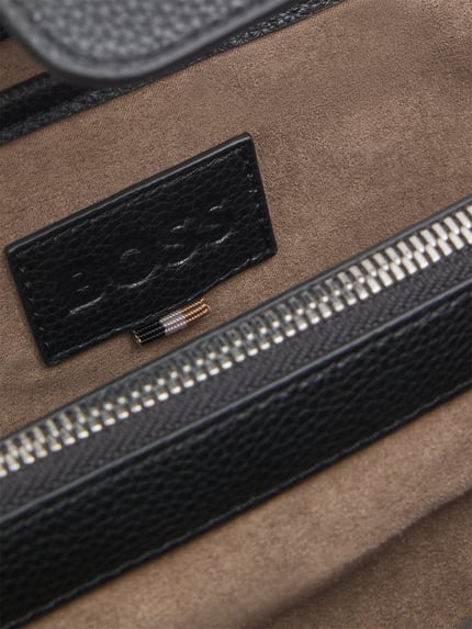 BOSS Shopper aus Kunstleder mit Logo-Prägung Black 6
