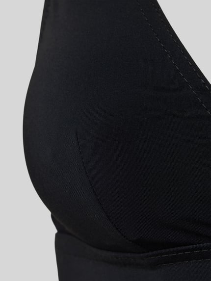 Banana Moon Top bikini z zapięciem na haftkę Czarny 2