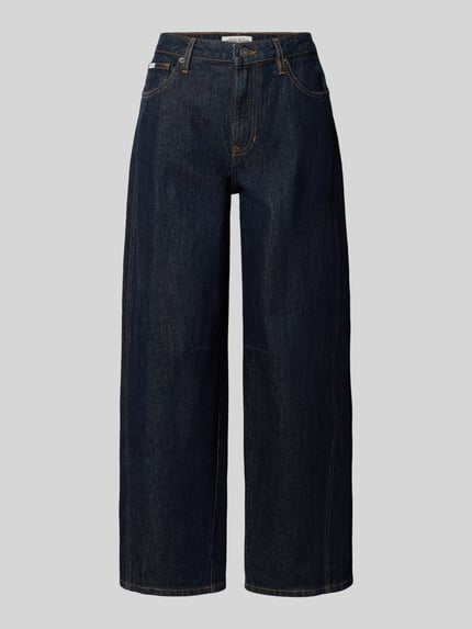 Barrel fit jeans in verkorte pasvorm Shop The Look MANNEQUINE