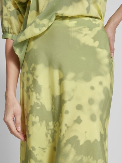 ARMEDANGELS Maxirock im Batik-Look Modell 'MILAJAANA BLOMMAA' GELB 3