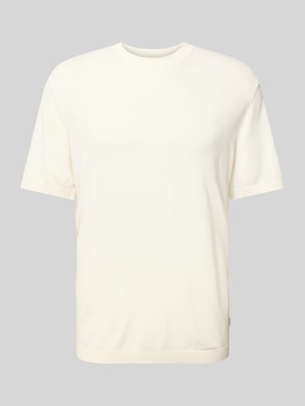 JACK & JONES Premium Regular Fit T-Shirt mit Rundhalsausschnitt Modell 'WILLIAM' Weiss 2