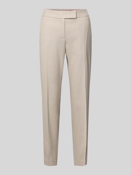 Regular Fit schmale Hose mit Viskose-Anteil Modell 'HILESA' Shop The Look MANNEQUINE
